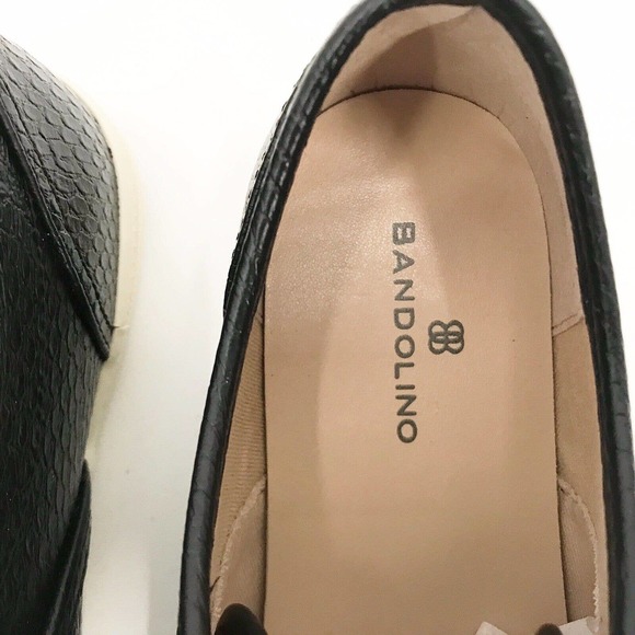 BANDILINO WOMEN'S FLOSIE BLACK SNEAKER - SIZE 9M - Picture 7 of 12